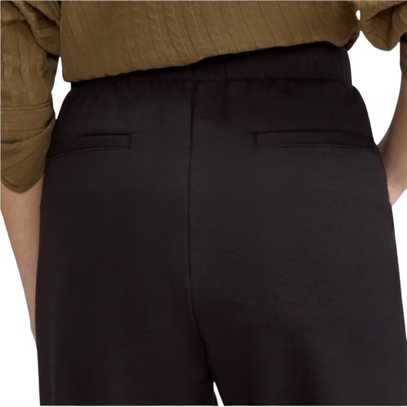 Everlane Black The Dream Pant Elastic Waist Tapered Leg Size Small NWT - Picture 7 of 16